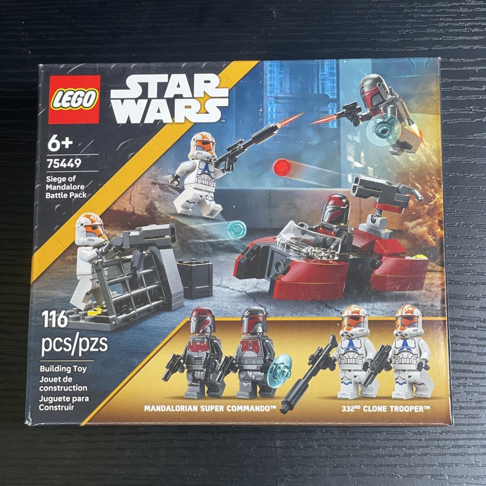 Lego Star Wars 75449 Siege of Mandalore Battle Pack (NEW SEALED)